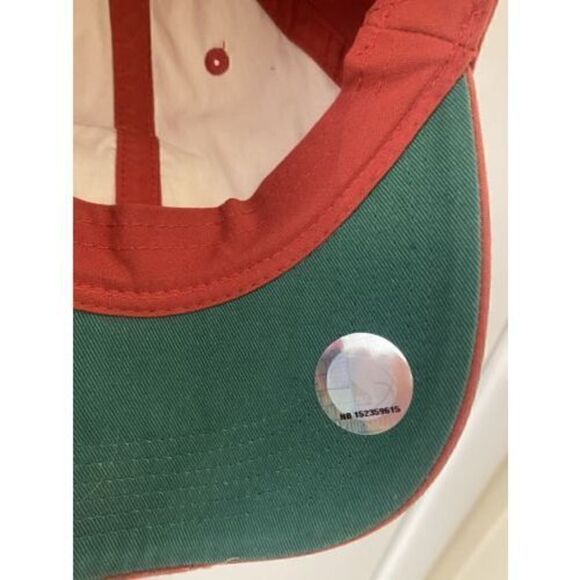 Miami Heat Adidas Baseball Hat NBA Fitted Jersey Knit Size L / XL Red - Picture 8 of 8